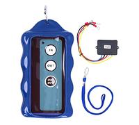 Controlador de cabrestante el¨¦ctrico Aramox, Kit de Control Remoto de cabrestante inal¨¢mbrico de 12 V, Interruptor el¨¦ctrico Universal para, todoterrenos, SUV, Cami¨®n, 12 V, 434 MHz