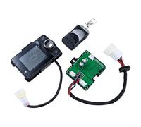 Controlador de calentador diésel con pantalla LCD con control remoto y placa base para sistemas de aire de coche compatibles con conexión de 3 cables 12 V