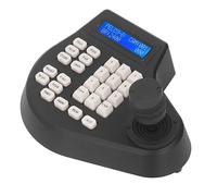 Controlador de Cámara PTZ con Joystick 4D con Pantalla LCD, Teclado de Red IP con Controlador de Joystick PTZ 4D para Seguridad Pública, Monitoreo, Gobierno | Comunicación de Bus