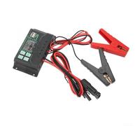 Controlador de carga de batería para energía solar MPPT con salida USB y pantalla, solución portátil para gestión de energía de batería al aire libre en sistemas de 12 V 24 V (100 A)