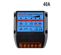 Controlador de carga fotovoltaica de alto rendimiento para sistemas de 12 V, compatible con varias clasificaciones de corriente con características de seguridad (40 A)
