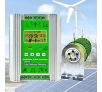 Controlador de carga híbrido MPPT eólico-solar mejorado de 6000W/8000W/10000W/12000W, 12V/24V/48V, detección automática fuera de red, incluye carga de descarga para una gestión eficiente de la energía