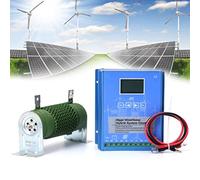 Controlador de carga híbrido solar eólico 5000W-12000W Regulador MPPT para turbina eólica y carga de batería, compatible con 12V/24V/48V