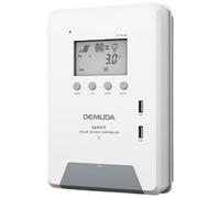 Controlador de carga LCD 12/24V 30A USB PWM para panel fotovoltaico