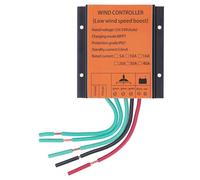 Controlador de Carga para Turbina Eólica MPPT 12V/24V 16A 300W-1000W con Frenado Automático y Múltiples Protecciones para de Energía Renovable