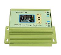 Controlador de carga solar 10A ajustable para 24V 36V 48V 60V 72V Controlador de carga del panel solar 600W Salida máxima MPPT Modo DC-DC Pantalla LCD para batería de litio
