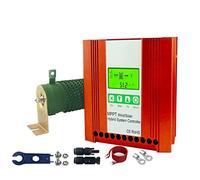 Controlador de carga solar 12V 24V 48V 4000W Controlador de carga solar de viento híbrido MPPT Sistema solar de generador de viento for batería de plomo-ácido de litio Lifepo4(Wifi,800W SOLAR800W_48V)