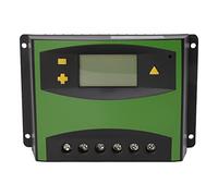 Controlador de carga solar de 12 V y 24 V, 60 A; regulador inteligente de batería para paneles solares con pantalla LCD; carga PWM para sistemas off-grid en caravanas,