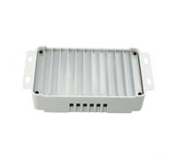 Controlador de carga solar digital 30A 12V/24V automático, pantalla LCD con 4 puertos USB, carcasa ABS para ácido/litio para protección de batería