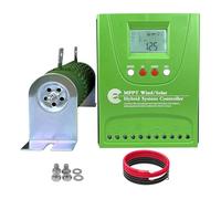Controlador De Carga Solar Eólico Híbrido MPPT 12 V, 24 , 48 , 2000 W Y 2800 Con Bluetooth Integrado For Sistemas Energía Eólica Doméstica FáCil De Usar(Auto 24V 48V,Wind 600W Solar 600W)