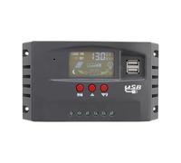 Controlador de Carga Solar MPPT 12V / 24V 100A con Pantalla LCD a Color, Regulador Inteligente para Paneles Solares de Hasta 1500W - Eficiencia Máxima, Protección Completa, Ideal (100A)
