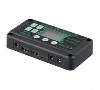 Controlador de carga solar MPPT con pantalla digital, diseño impermeable, compatible con sistemas de 12 V/24 V, rango de corriente 10 A 100 A (20 A)