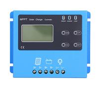 Controlador de carga solar MPPT con reconocimiento automático de 12 V, 24 V CC, clasificación de corriente de 10 A, capacidad de potencia de 120 W, 240 W, regulador de batería de (20A)