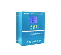 Controlador de Carga Solar MPPT de 100 A, System de BateríA AutomáTico de 12 V, 24 V, 36 V y 48 V, Regulador de Panel Solar Fotovoltaico