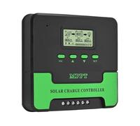 Controlador De Carga Solar MPPT De 12 V Y 24 V Con WiFi, Regulador Automático De Panel Solar, 60 A, 50 A, 40 A, 30 A, 20 A Y 10 A, Con Pantalla LCD Y Doble USB. Fácil Eficaz(60A Wifi MPPT)
