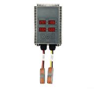 Controlador de carga solar Mppt de grado industrial con voltaje ajustable de 24 V a 85 V y protección impermeable IP66 para uso en exteriores, gris (EL-MU300SP)