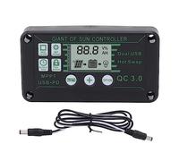 Controlador de carga solar MPPT, regulador solar con reconocimiento automático de voltaje, controlador de carga inteligente con e seguimiento del 99% para caravanas, (30A)