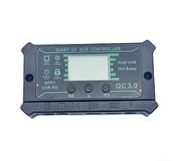 Controlador de carga solar MPPT Tecnología Dual USB Puerto LCD Pantalla para Off Grid RV Marine para batería (20A)