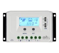 Controlador de carga solar PWM Pro Controlador de carga Controlador 12V/24V 3...