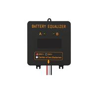 Controlador de cargador de balancer de batería del sistema solar del sistema solar de 24 V for inundación de gel Prolongación Sistema bancario de baterías ácidas de plomo(2PCS)