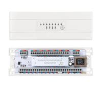 Controlador de Centro de Cableado Wengart WG521, AC230V 10A Tamaño Pequeño para Termostato de 8 Zonas y Actuadores, Caldera de Gas Conectada y Bomba de Agua para Calefacción por Suelo Radiante
