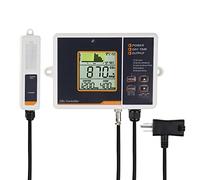 Controlador de CO2 de alta precisión para invernadero, día y noche, monitor de dióxido de carbono con sensor NDIR de doble haz, regula los niveles de CO2 para un crecimiento y rendimiento óptimos de