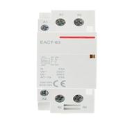 Controlador de contactor modular 2P 32A 40A 63A 2NO 2NC 1NO 1NC Montaje en riel DIN 24 V CA 220 V 230 V 110 V 50/60 Hz(40A,2NC,220V)
