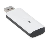 Controlador de Controlador de Controlador Inalámbrico para, Controlador Wii, Compatible con PC, Cubierta de Vapor, Turbo de Soporte y Mapeo de Llave (White)