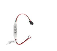 Controlador de correa de carreras de caballos WS2811 1to1 1to4, controlador de correa de flujo de pantalla táctil con amplificador, cable de extensión de 5M(3keys Controller)