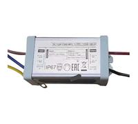 Controlador de Corriente Constante LED Fuente de alimentación Farola Proyector Bañador de Pared Rectificador de Corriente Constante(DL-12W-C600-MPC 12W 11-22V/0.6A)