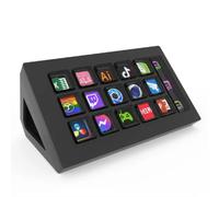 Controlador de creación de contenido para teclado StreamDeck LCD de 15 teclas (negro)