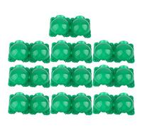 Controlador de cultivo de raíces de bola de propagación de plantas, 10 unidades, 12 cm, dispositivo de enraizamiento de plantas de plástico verde para jardinería doméstica y