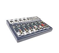 Controlador de DJ Canto de batidora de 7 canales KTV Rendor de rendimiento Bluetooth Reverb USB Mezclador profesional micrófono Para luces de DJ, luces par y móviles