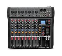 Controlador de DJ Mezclador de audio profesional Universal de 8 canales, grabación de escenario por ordenador, tarjeta de sonido USB, modelo DJ CT-60 CT-80 CT-120 CT-160(CT-80)