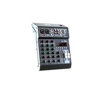 Controlador de DJ, Mezclador de de 4 canales, 99 efectos DSP, grabación for PC, alimentación fantasma de 48 V, mezcladores de sonido USB, consola de DJ con Bluetooth.