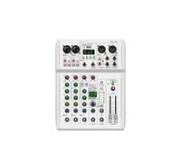 Controlador de DJ, Mezclador de, mezclador de DJ con 5.0 BT, reverberación digital de 99 DSP, grabación USB, calidad de estudio de 24 bits/192 kHz for estudio y directo.