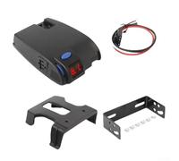 Controlador de freno de remolque eléctrico Sistema de frenado proporcional para remolque, sensor de autonivelación, pantalla LED ajustable para RV, camión, SUV para 90160 Primus para iq