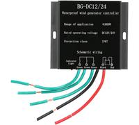 Controlador de Generador de Turbina Eólica Odorkle DC12-24V Controlador Automático de Turbina Eólica Impermeable 800W