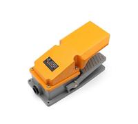 Controlador de Grúa, Interruptor de pie LT4, interruptor de pie con carcasa de aluminio, utilizado for máquina herramienta, interruptor de control de reinicio automático, contacto plateado 15A(Green3)