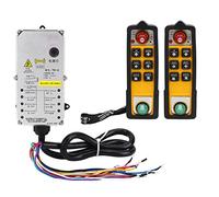 Controlador de grúa YU-6 Doble manija control remoto de grúa impermeable 800 MHz RF punto(DC24V)