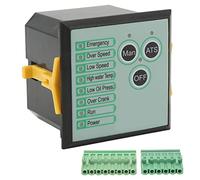 Controlador de grupo electrógeno diésel ASM17 Panel de control automático Salida programable Multifunción Rendimiento estable Buen diseño para generador diésel Material ABS Tamaño