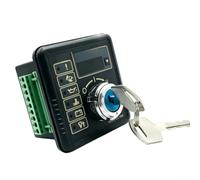 Controlador de grupo electrógeno diesel DC10G Módulo de arranque manual | Función de parada de arranque clave, operación manual, control de solenoide de combustible, salida de señal de alarma