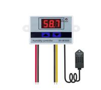 Controlador de humedad digital XH-W3005 W3005, 12 V CC, 24, 220, 10 A, con interruptor control higrómetro, 0~99% relativa y sensor(Dc 12v)