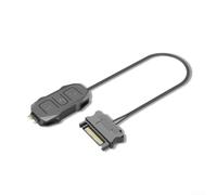Controlador de iluminación ARGB | Material ABS, Hub de 3 pines para alimentación SATA, interruptor de modo manual para ventiladores de carcasa de PC y tiras LED (negro)