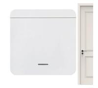 Controlador de iluminación inalámbrico, Control Remoto de luz inalámbrico - Botón/Receptor de Pared de luz | Botón de luz eléctrica, sin cableado, Controlador de luz de Techo para Luces, lámparas