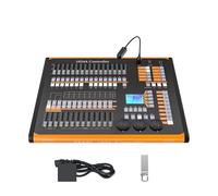 Controlador de iluminación para DJ de escenario, tablero mezclador de iluminación Controlador 512 de 1024 canales for iluminación de escenario, consola, equipo de control de DJ for espectáculos music