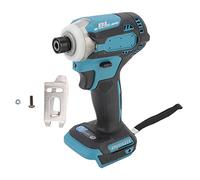 Controlador de impacto de iones de litio sin escobillas, juego de herramientas de perforación de impacto de 3 velocidades con luces LED para construcción de carpintería