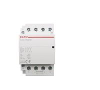 Controlador de interruptor de Contactor Modular de CA for el hogar, carril Din, 4P, 32-63A, CA 220V, 230V, 50/60Hz, 4NO, 4NC, 2NO, 2NC(25A-2NO2NC)