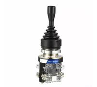 Controlador de interruptor de palanca de mando para HKA141Z02, 2 vías 2NO momentáneo con diseño modular, diámetro de montaje de 30 mm, clasificado para aplicaciones de 15 A 150250600V