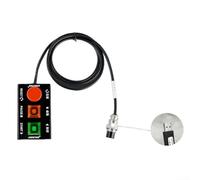 Controlador de interruptor de pie de cáscara de hierro para CNC ines con botón de arranque de parada, compatible con sistemas de mango JYS4 JYSE4, adecuado para la industria electrónica (USB)